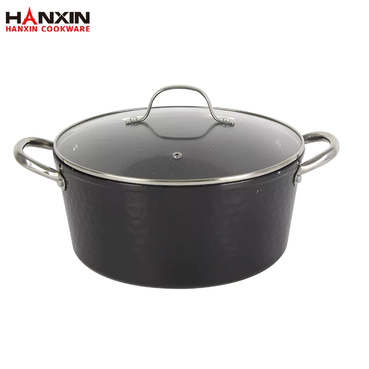 Dutch Oven mit CD-Boden aus Aluminium und Keramik Dutch Oven mit CD-Boden aus Aluminium und Keramik