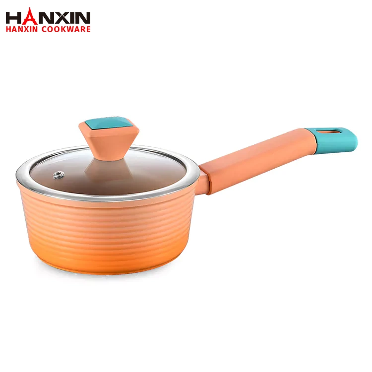 Soßentopf mit Aluminium-Keramik-Marmorbeschichtung