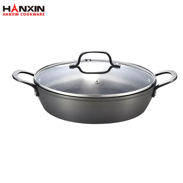 Sauteuse mit Aluminium-Keramik-Marmorbeschichtung