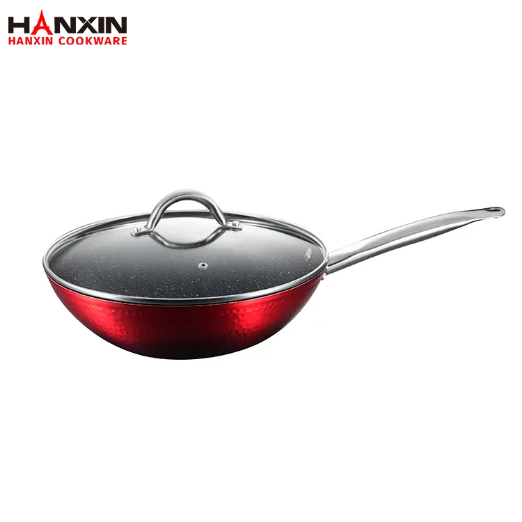 Aluminium-Antihaft-Bratpfanne mit Induktionsboden