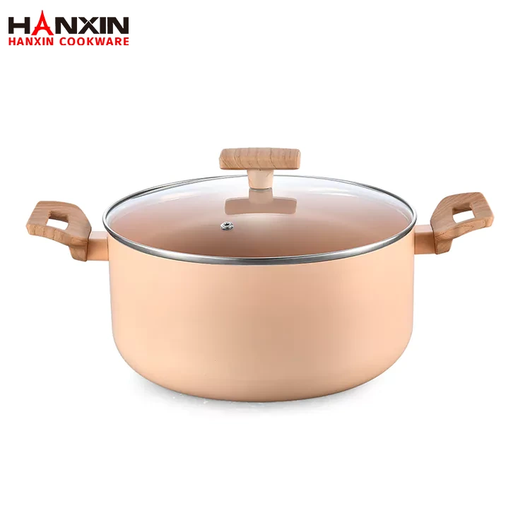 Dutch Oven aus gepresster Keramik aus Aluminium Dutch Oven aus gepresster Keramik aus Aluminium