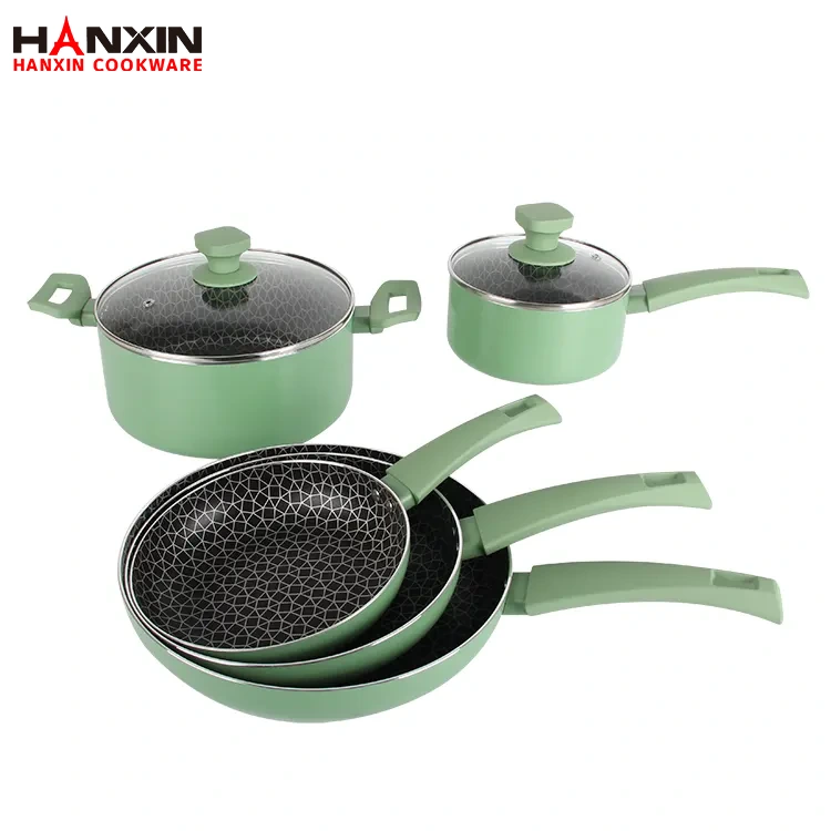 Aluminum Pressed Non-Stick Cookware Set